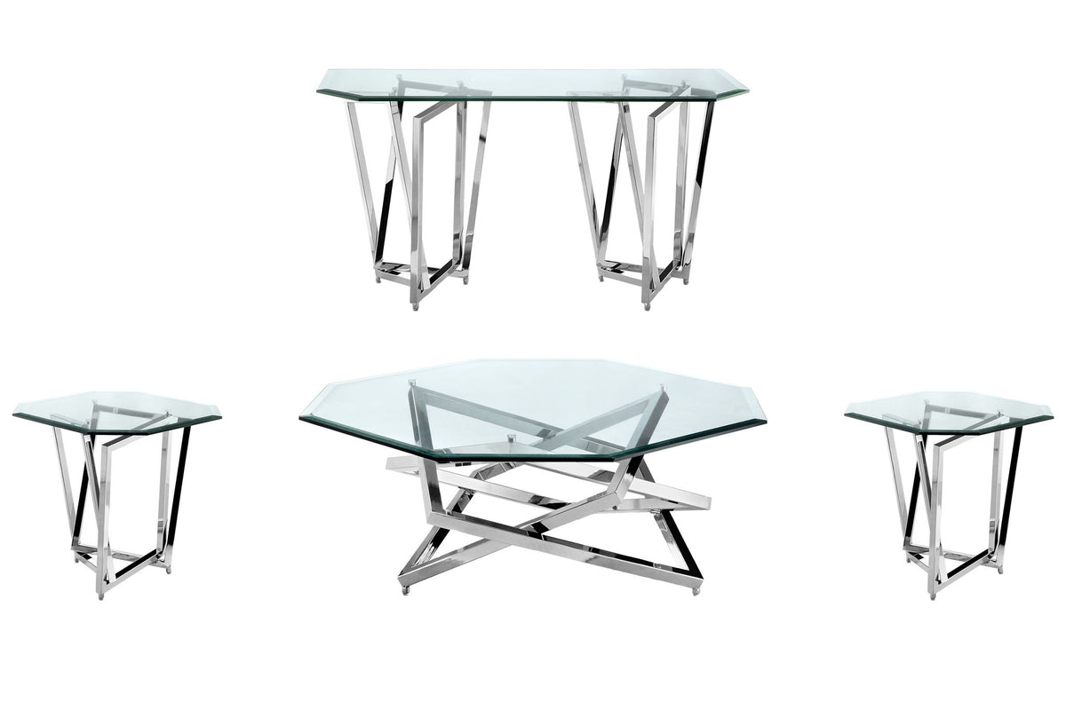 Lenox Square - Octagonal Cocktail Table Set