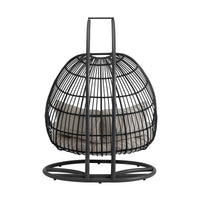 Playa - Double Swing Chair Complete - Dark Gray