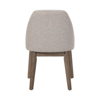 Edison - Upholstered Side Chair (RTA) - Brownstone With Faux Marble Tops
