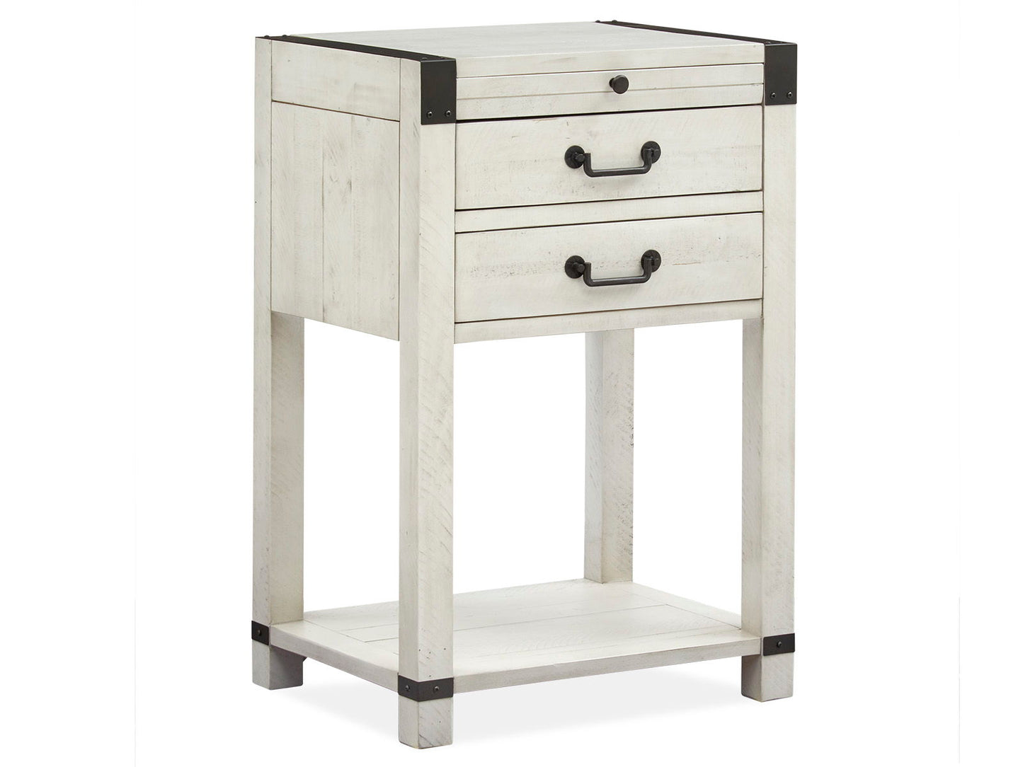Chesters Mill - Open Nightstand - Alabaster