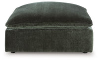 Carriage View - Jade - Oversized Accent Ottoman