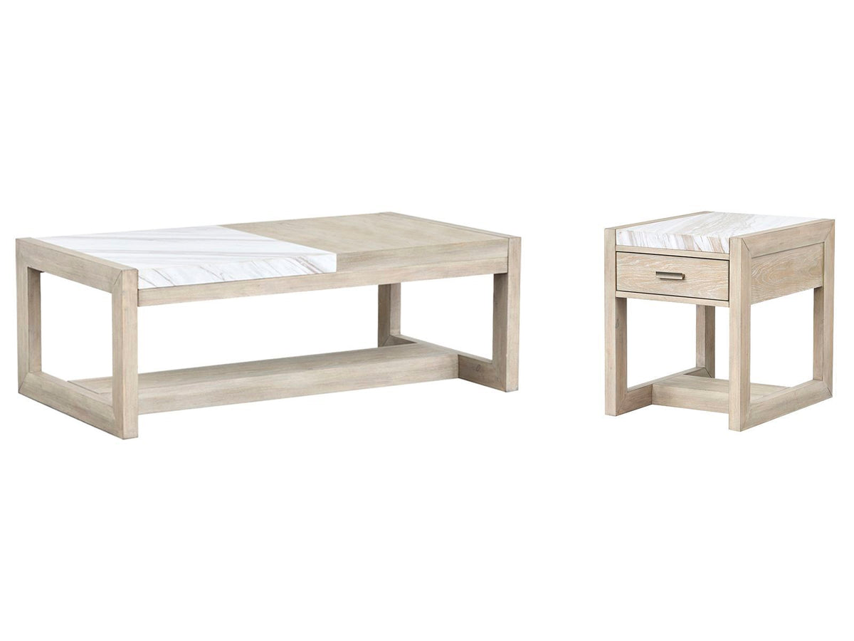 Preston - Rectangular Cocktail Table Set