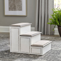 Magnolia Manor - Pet Steps - White