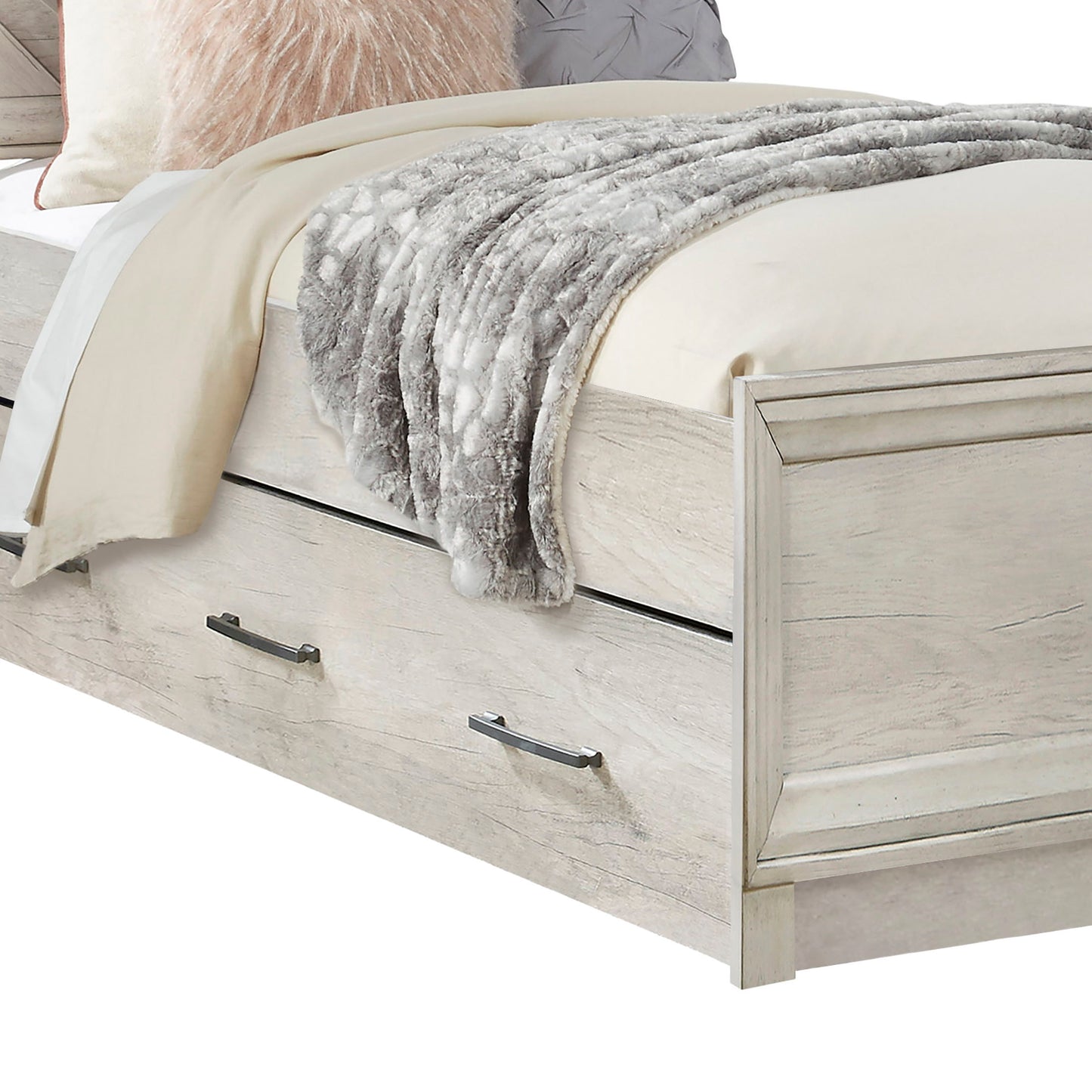 Riverwood - Twin Panel Bed with Trundle