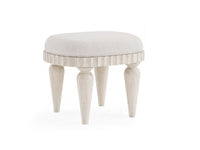 Vivienne - Vanity Stool - Whisper White