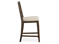Westley Falls - Counter Chair With Upholstered Seat (Set of 2) - Graphite