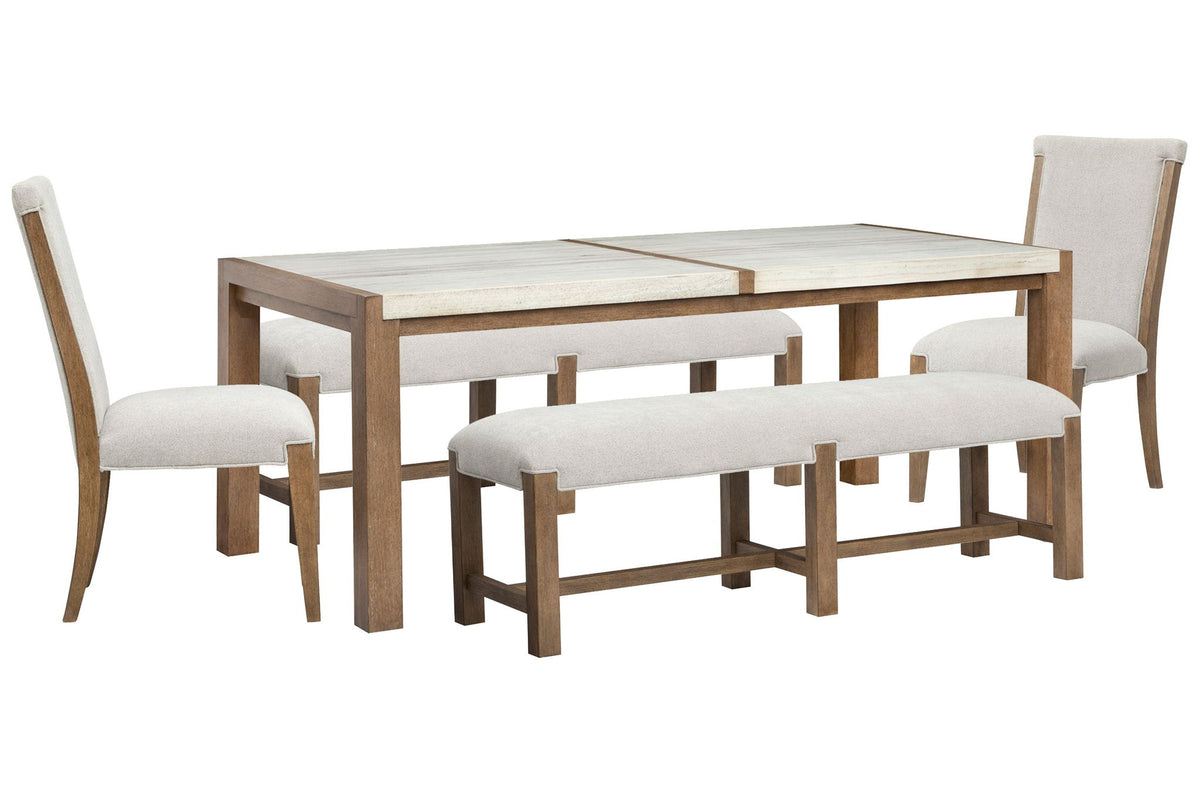 Plum Creek - 5 Piece Rectangular Dining Table Set