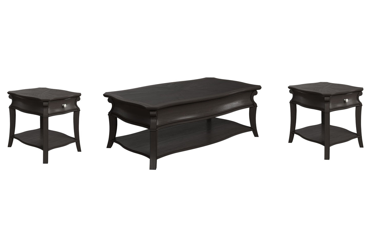 Francine - Lift Top Storage Cocktail Table Set