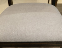 Black Balam - Upholstered Seat Wooden Chair (Set of 2) - Oil Black