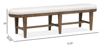 Westbourne - Bench - Dark Umber