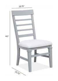 Charleston - Dining Side Chair With Upholstered Seat (Set of 2)