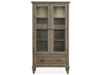 Lancaster - Door Bookcase - Dove Tail Gray
