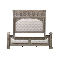 Kingsbury - King Panel Bed - Gray