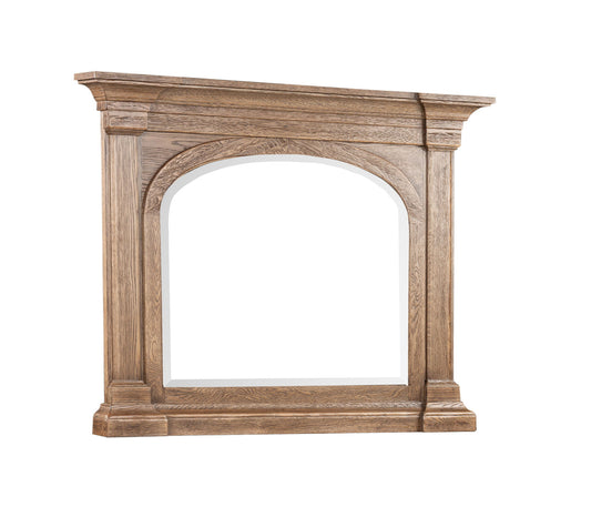 Gallant Grove - Shaped Mirror - Brown