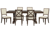Jubilee - Extendable Trestle Dining Table Set