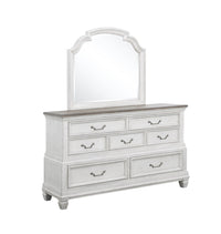 B00323 - Dresser - Distressed White - Wood