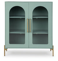 Adwen - Light Green - Accent Cabinet