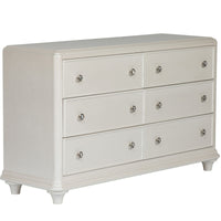 Stardust - 6 Drawer Dresser - White