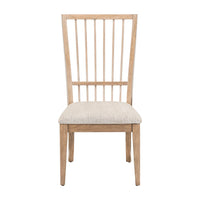 Haven Hills - Spindle Back Side Chair (RTA) - Camel Beige