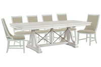 Heron Cove - Extendable Trestle Dining Table Set