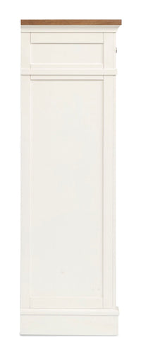Kingston - Drawer Chest - Whisper White And Cerused Nutmeg