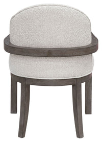Anderson Park - Upholstered Host Chair - Moose Trail / Frontier Brown