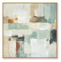 Ikemans - Green / Tan / Rust - Wall Art