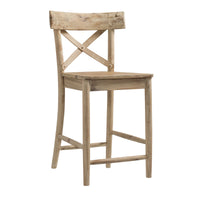 Callista - Round Counter Height 5 Piece Dining Set (Table And Four Stools) - Beach