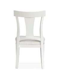 Kingston - Upholstered Side Chair (Set of 2) - Whisper White And Cerused Nutmeg