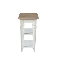 Turnberry Park - Chairside Table - Washed White