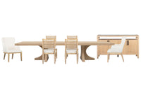 Somerset - Extendable Trestle Dining Table Set