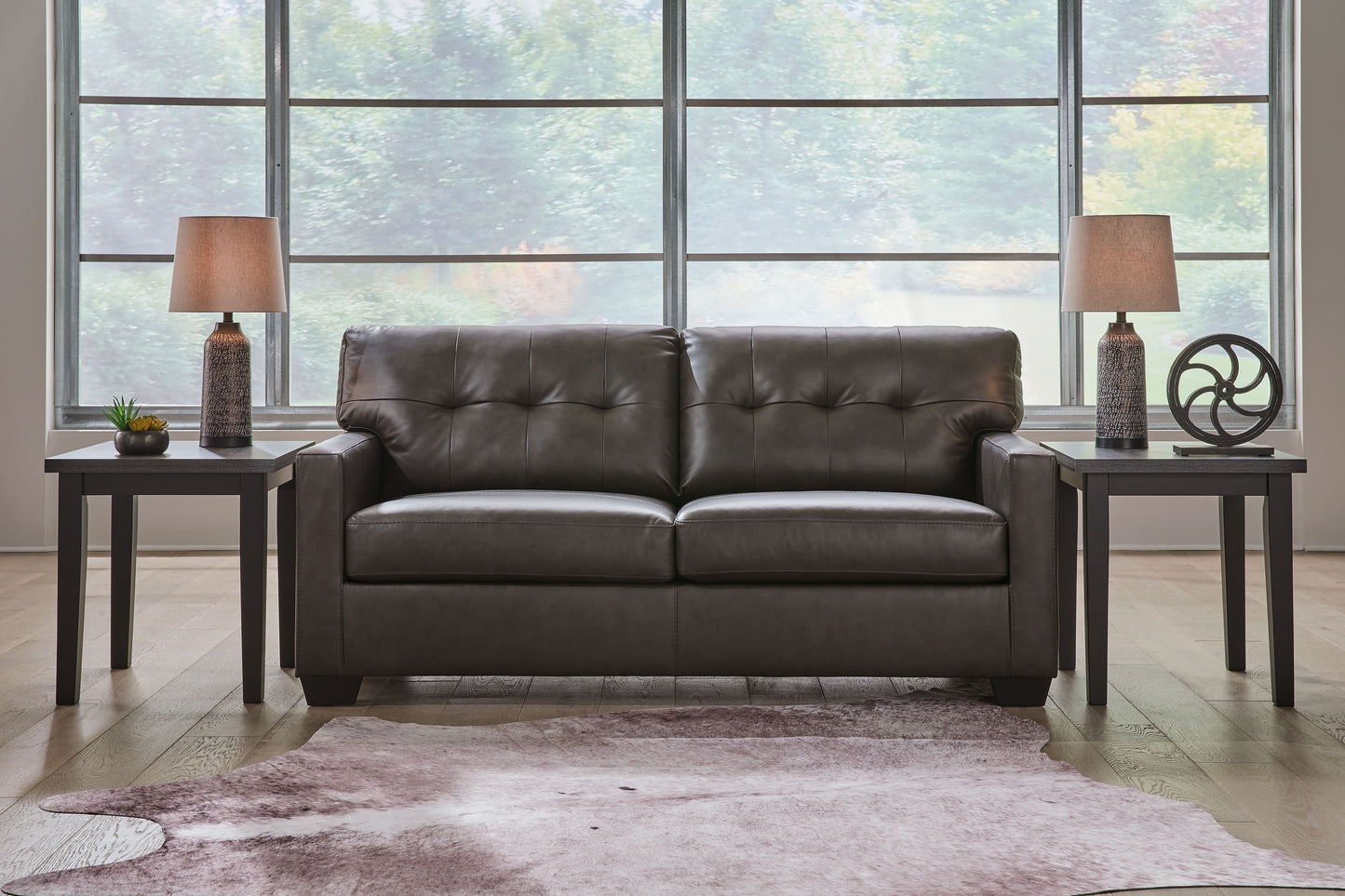 Belziani - Storm - 4 Pc. - Sofa, Loveseat, Chair And A Half, Ottoman