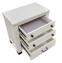 Harper Springs - Drawer Nightstand - Silo White