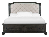 Bellamy - Sleigh Storage Bed Set