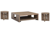 Conway - Square Cocktail Table Set