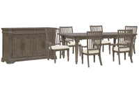 Madison Ridge - Extendable Leg Dining Table Set