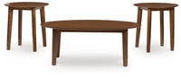 Gordonay - Occasional Table Set (Set of 3) - Brown