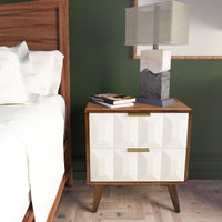 Ginny - Nightstand - Dark Brown