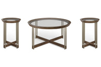 Elora - Round Cocktail Table Set