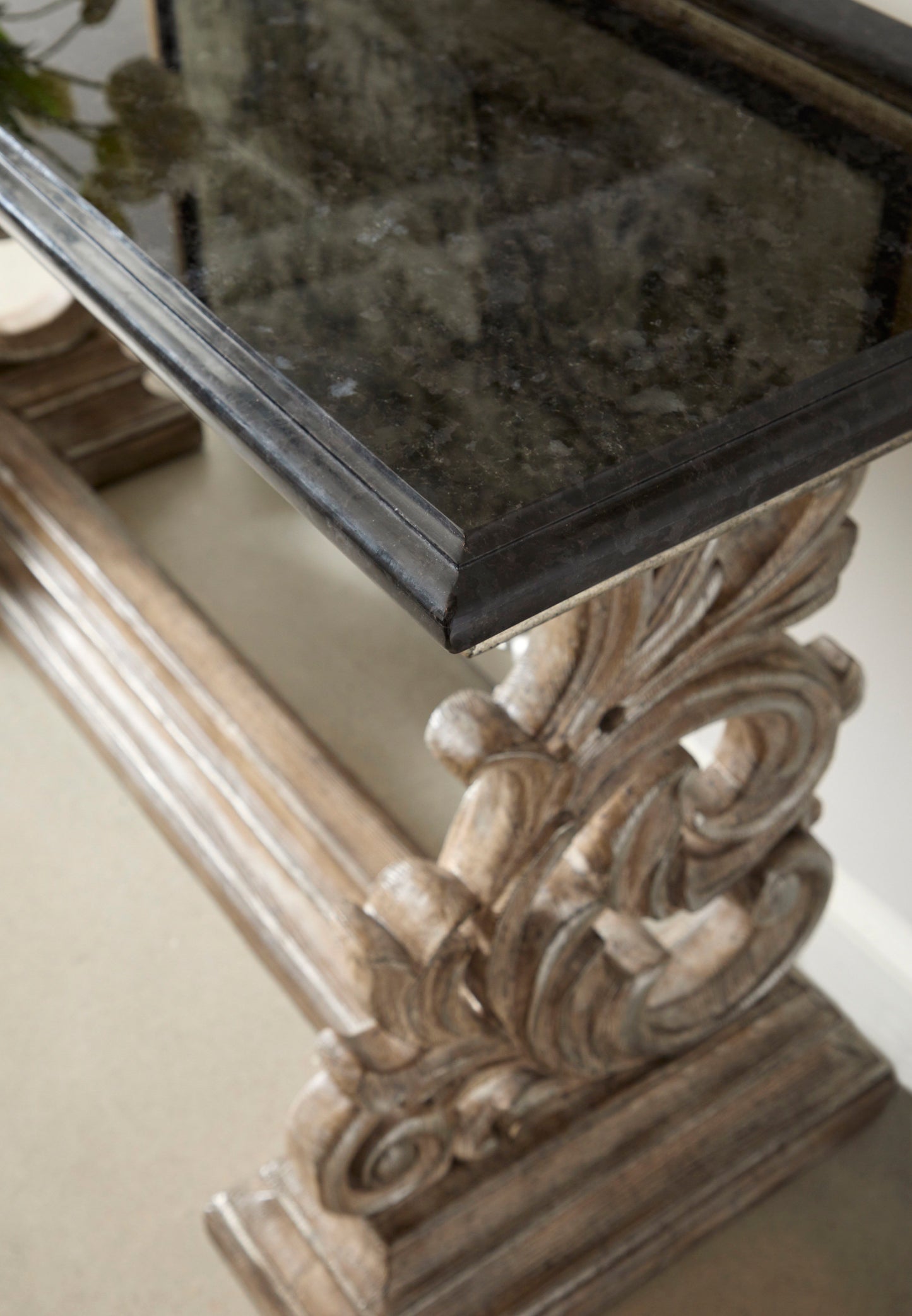 Pulaski Accents - Marble Top Console Table - Multi