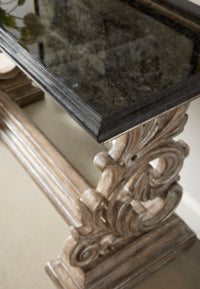 Pulaski Accents - Marble Top Console Table - Multi