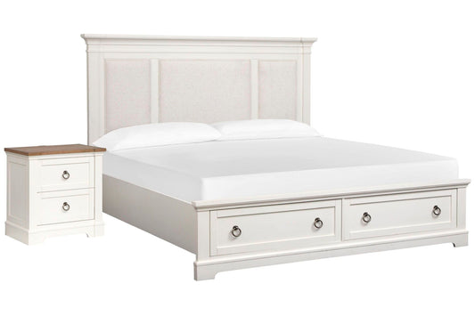 Kingston - Upholstered Panel Storage Bedroom Set