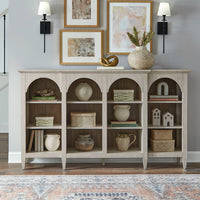 Pavilion - Breakfront Accent Cabinet - Natural