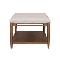 Verona - Rectangular Coffee Table - Beige / Dark Brown