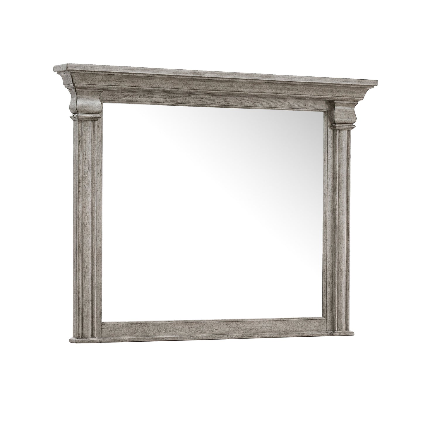 Madison Ridge - Framed Dresser Mirror - Heritage Taupe