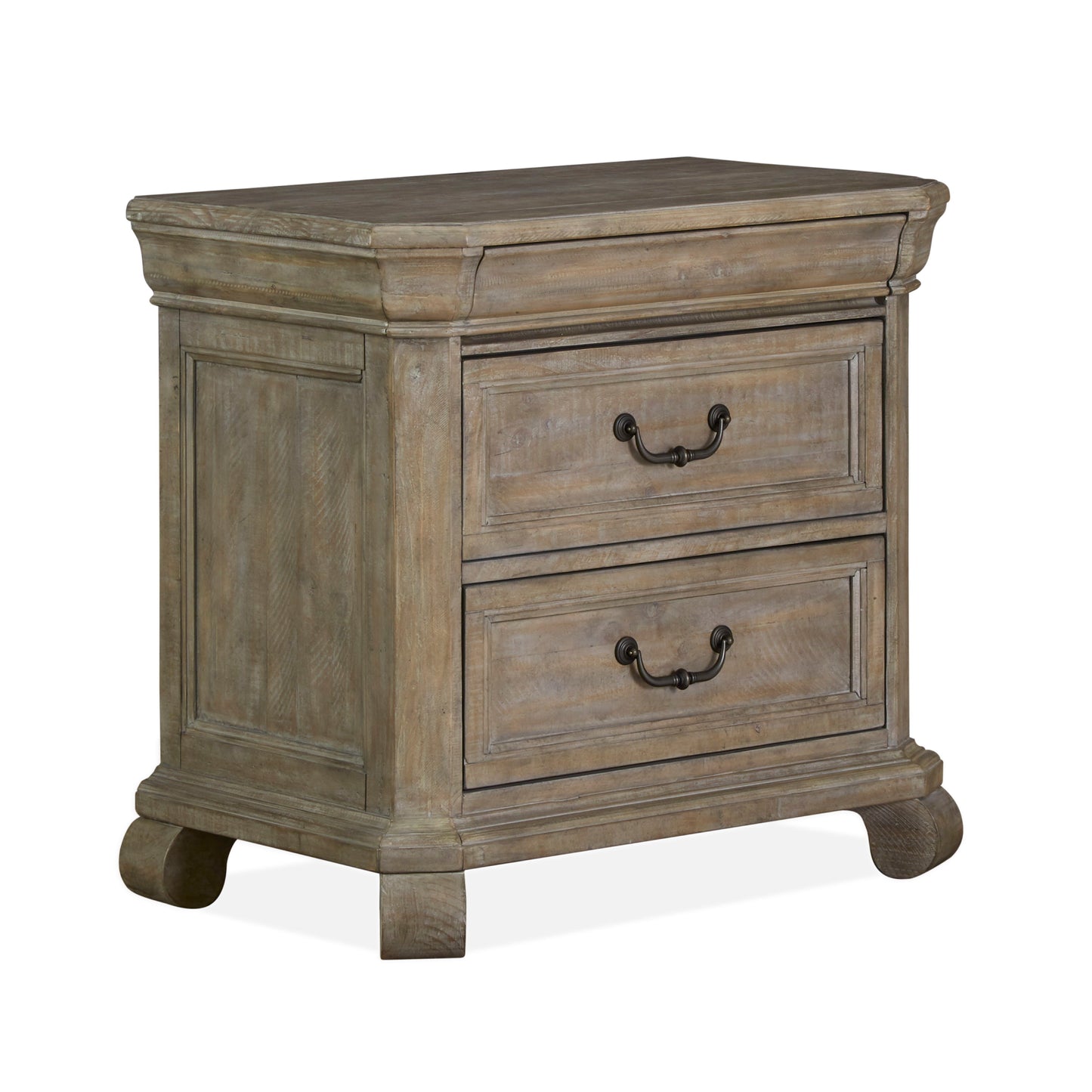 Tinley Park - Drawer Nightstand - Dove Tail Grey