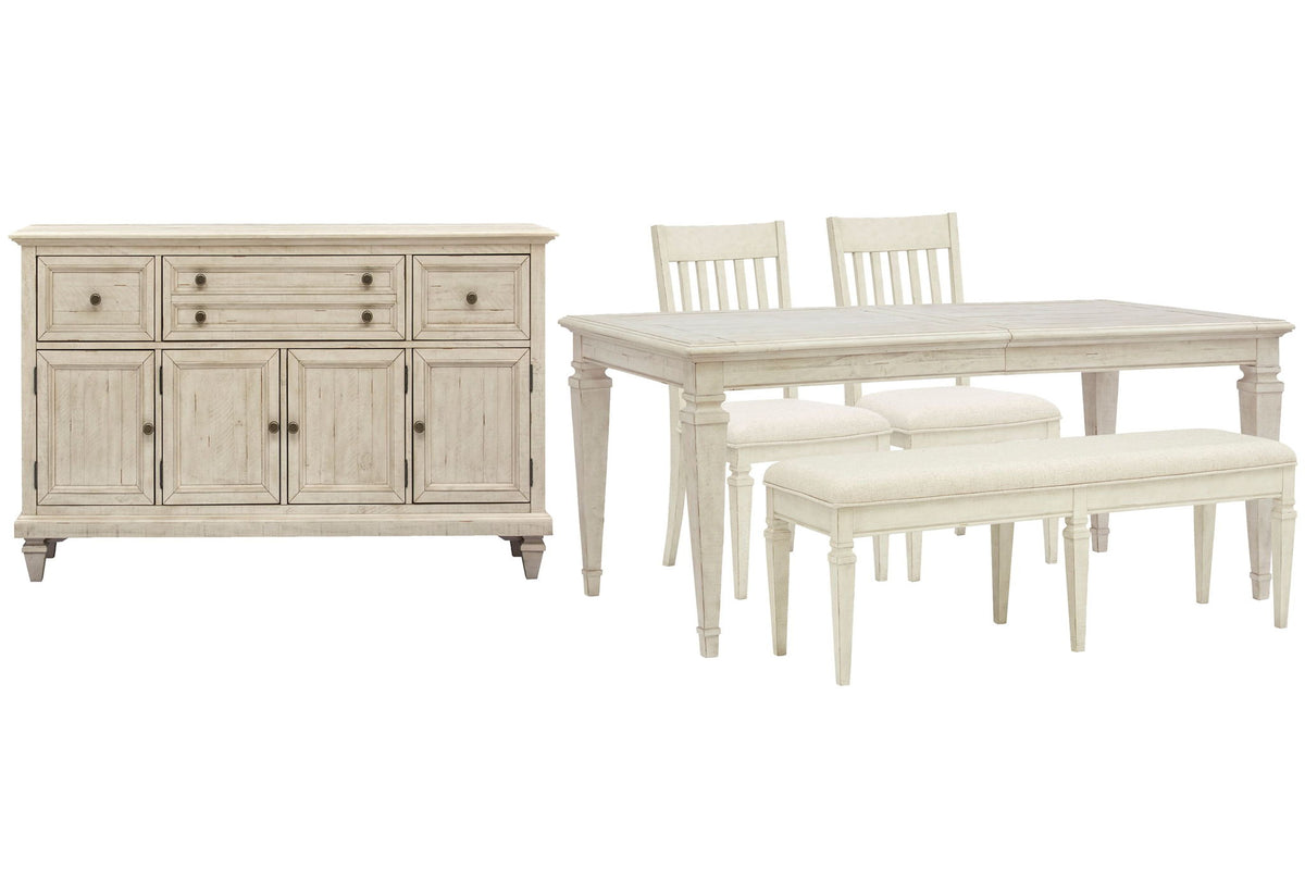 Newport - 5 Piece Extendable Rectangular Dining Table Set