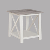 Thelma - 3 Piece Cocktail Set - White / Light Brown