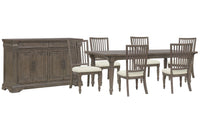 Madison Ridge - Extendable Leg Dining Table Set