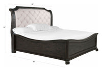 Bellamy - Complete Sleigh Bed With Shaped Footboard